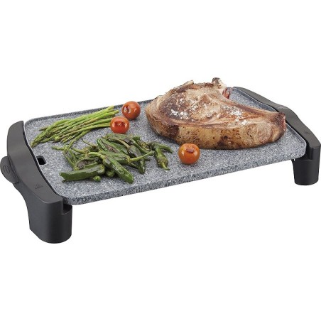 Jata GR558 Plancha de Asar Muy Resistente al Rayado y Antiadherente Libre de PFOA 46 x 28 cm 2500 W