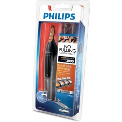 Philips NT3160/10 - Recortador de vello, nariz y orejas, resistente al agua