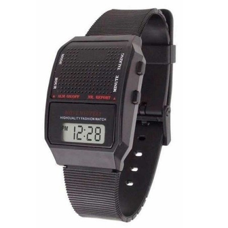 Reloj parlante con voz español especial problema de vision o ciegos once