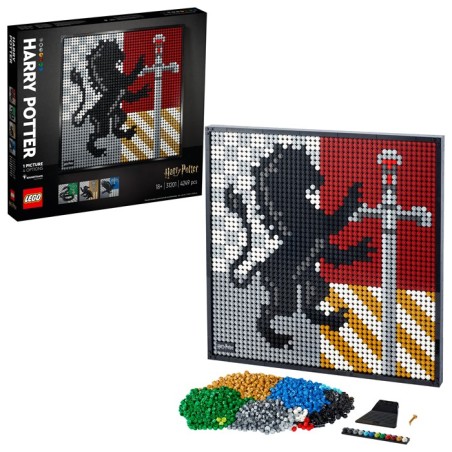 LEGO Art 31201 Harry Potter Hogwarts Crests - Sevicio de entrega urgente.