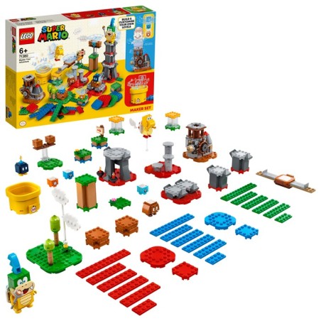 Lego Super Mario 71380 Set de Creación: Tu propia aventura. Contiene: 366 piezas.
