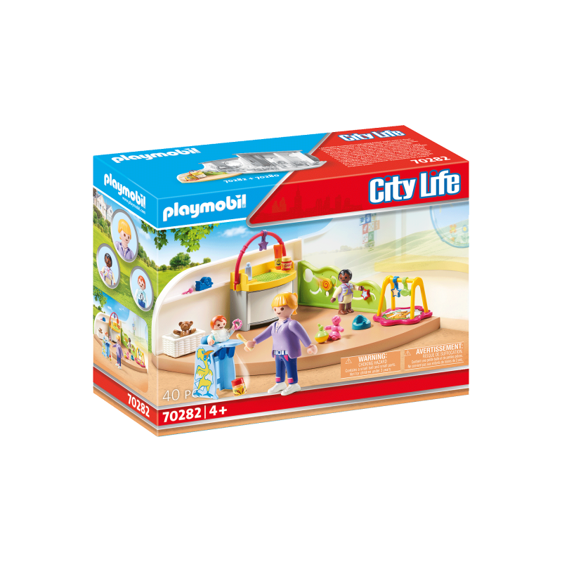 Playmobil 70282 Habitación de Bebés City Life
