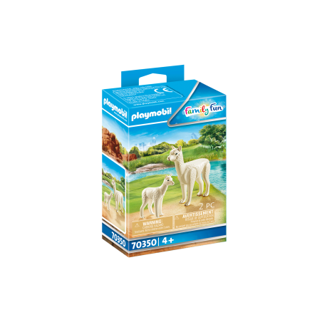 Playmobil 70350 Alpaca con Bebé Family Fun