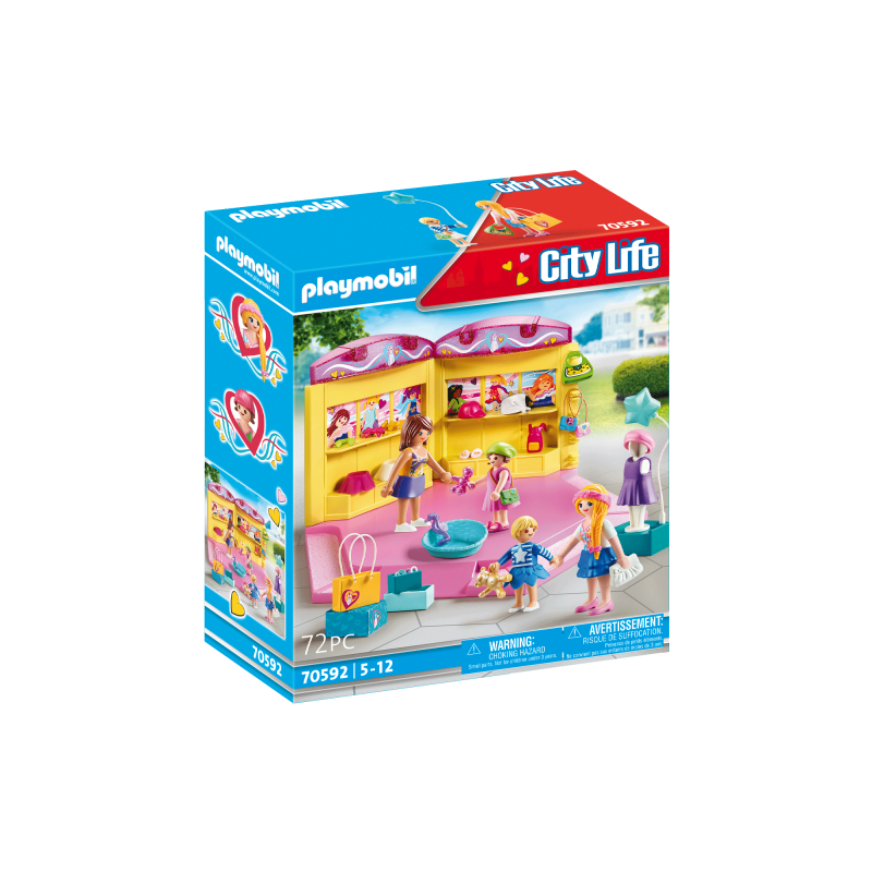 Playmobil 70592 Tienda de Moda Infantil City Life