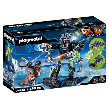 Playmobil 70233 Arctic Rebels Robot de Hielo Top Agents