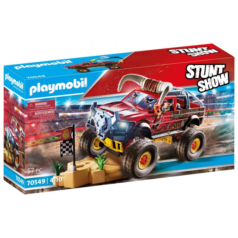 Playmobil 70549 Stuntshow Monster Truck Horned Stuntshow