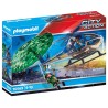 Playmobil 70569 Helicóptero de Policía: persecución en paracaídas City Action