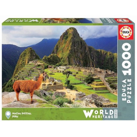 Puzzle 1000 Machu Picchu Perú World Heritage Educa Borras - Servicio entrega urgente