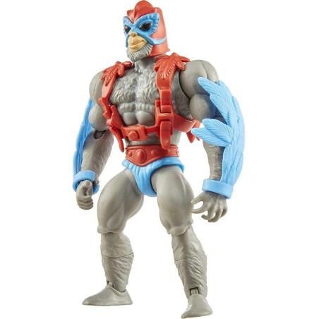 Muñeco Stratos Masters of the Universe Mattel GVW65 15cm Incluye Comic