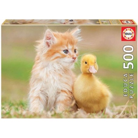 Puzzle 500 Amigos Adorables - Tienda puzzles y juegos educativos
