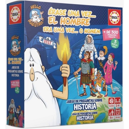 Juego educativo Erase Una Vez..El Hombre Historia - Tienda puzzles y juegos educativos