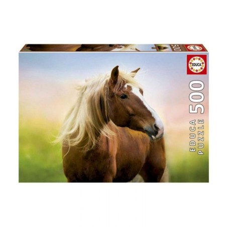 Puzzle 500 Piezas Caballo Al Amanecer - Tienda puzzles y juegos educativos