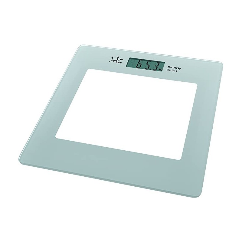 Báscula de baño electrónica de vidrio templado 0.1g a 150Kg Jata 290P