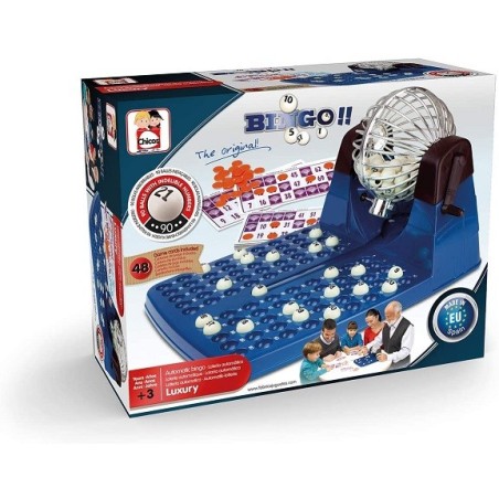 Bingo Lotería automático Deluxe 48 cartornes
