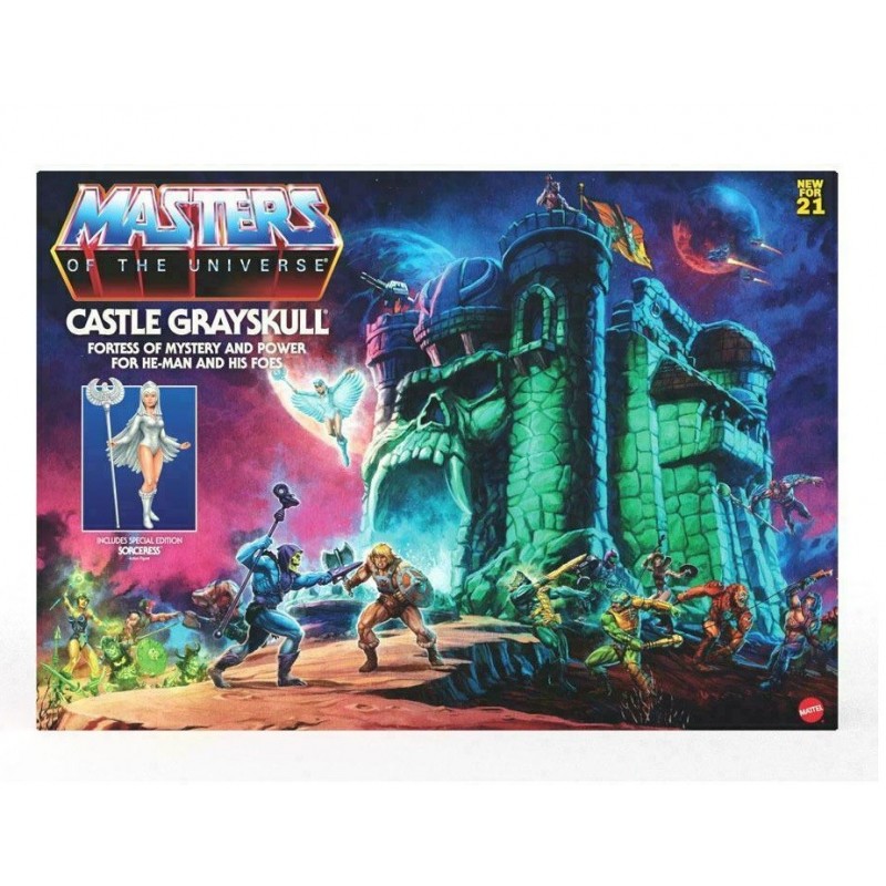 Masters of the Universe Castillo de Grayskull GXP44 incluye figura Hechicera