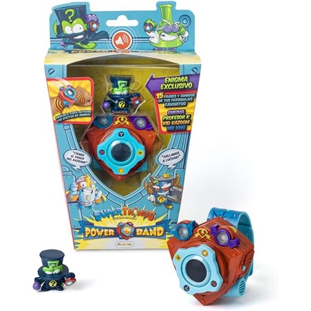 SuperThings Rivals of Kaboom Power Band con un Enigma exclusivo con frases y sonidos