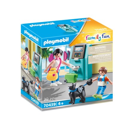 Playmobil 70439 Turistas con Cajero. Edad: 4+