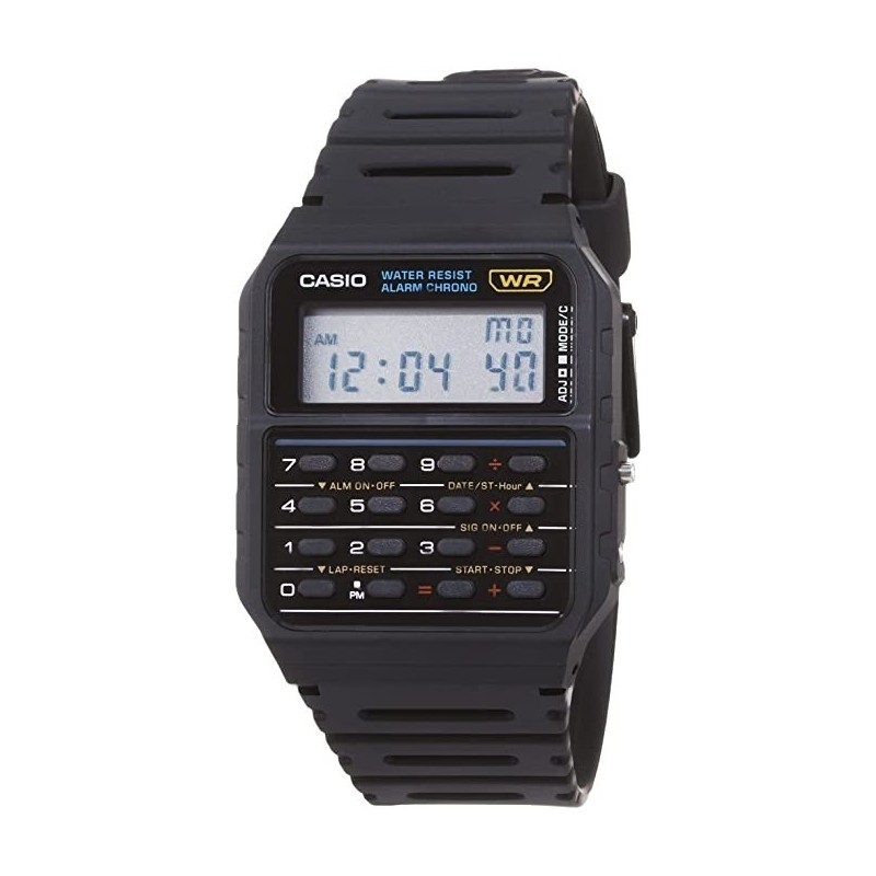Reloj casio calculadora CA-53W-1 negro correilla de resina