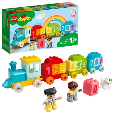 Lego 10954 Tren de los Números: Aprende a Contar - Tienda juguetes