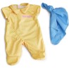 Ropa Nenuco para Nenuco talla S pijamita con mantita azul
