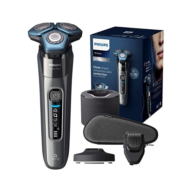 Philips Shaver Series 7000 Wet & Dry S7788/59 Afeitadora eléctrica para uso en seco y húmedo para hombres