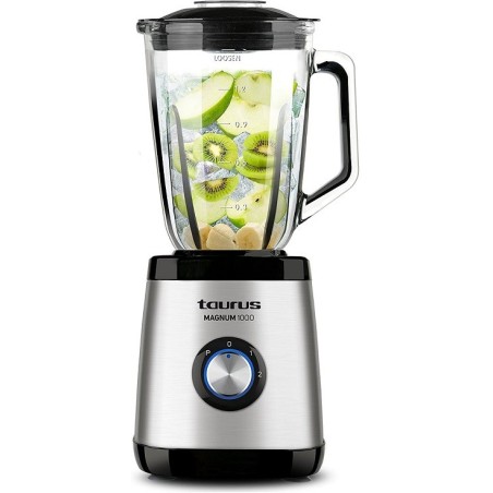 Batidora de vaso Taurus Optima Magnum 1000W capacidad 1.5litros acero inoxidable Eficiencia energética A++