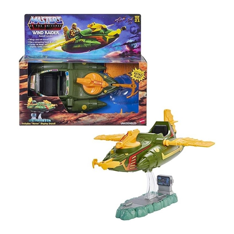 Nave Wind Raider Masters of the Universe GYY34 Mattel