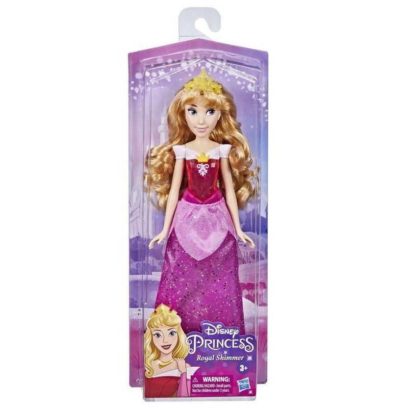 Muñeca Disney Princess Muñeca de Aurora Royal Shimmer Brillo Real muñeca con Falda Hasbro