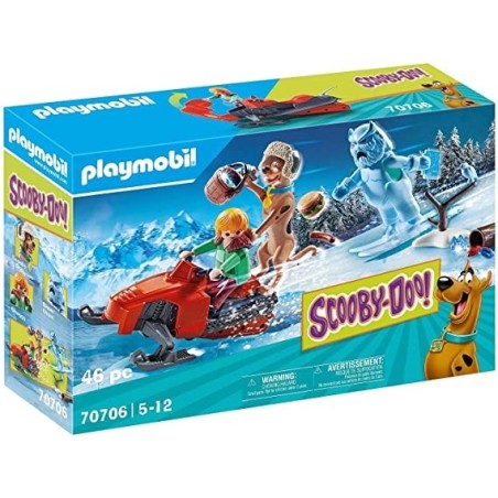 Playmobil 70706 Scooby-Doo! Aventura con Snow Ghost