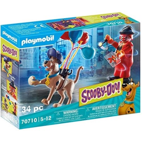 Playmobil 70710 Scooby-Doo! Aventura con Ghost Clown