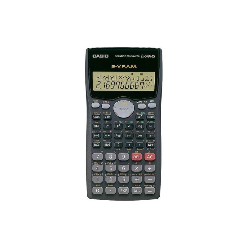 Calculadora Casio cientifica FX-570MS 401 funciones