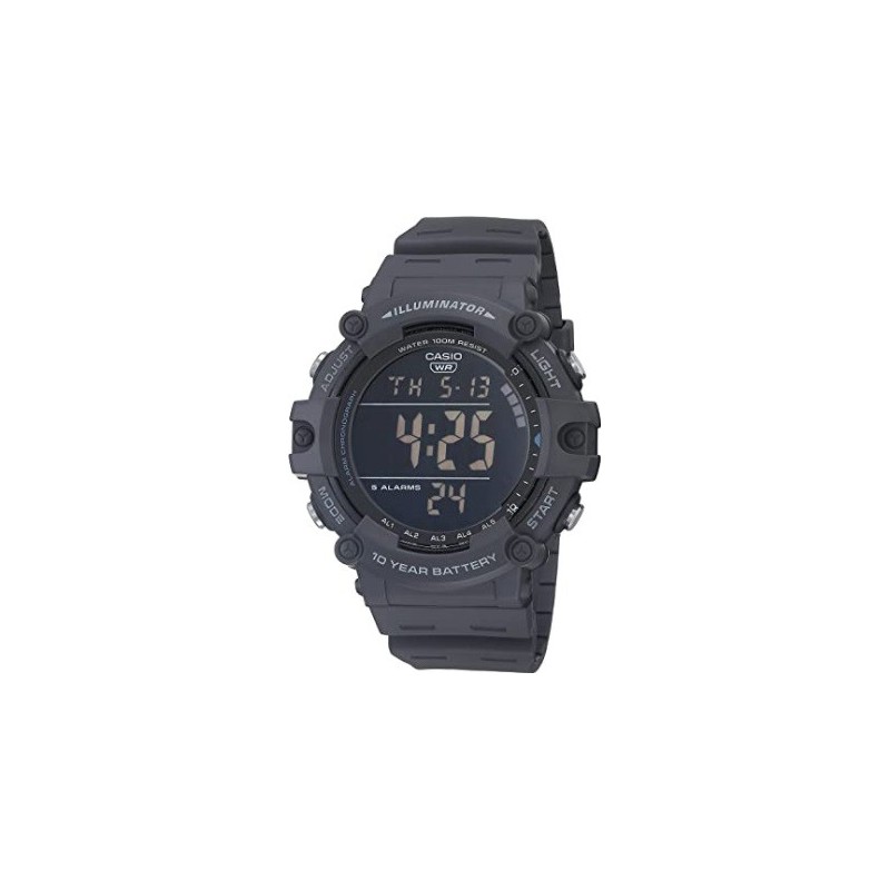 Reloj casio digital AE-1500WH-8B color negro correa de resina