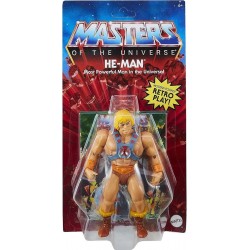 Masters of the Universe Masters del Universo Orígenes Figura He-Man muñeco articulado de juguete Mattel HGH44