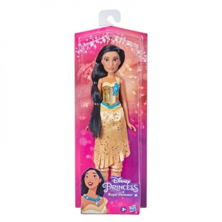 Muñeca Pocahontas brillo real Princesa Disney 30cm