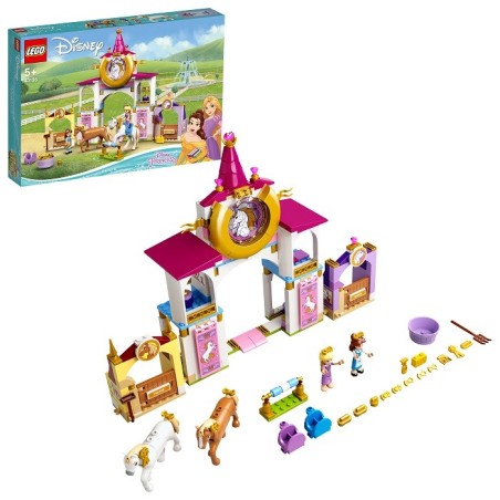 Lego Disney Princess 43195 Establos Reales de Bella y Rapunzel Edad: 5+ años