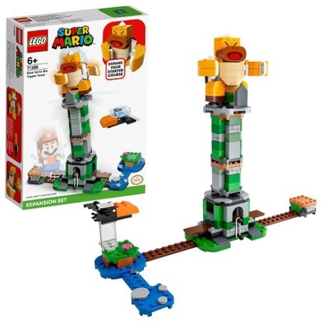 Lego Super Mario 71388 Set de Expansión: Torre bamboleante del Hermano Sumo Jefe Edad: 6+ años