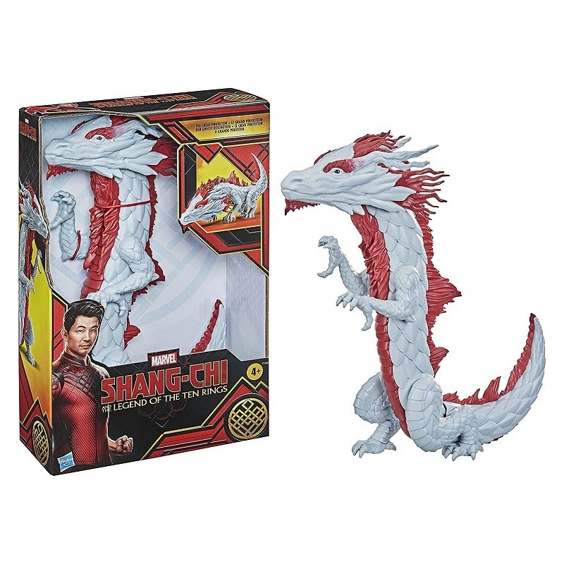 SHANG CHI Figura del Dragón Gran Protector Leyenda de los Diez Anillos de Marvel de Hasbro edad +4 años F1931