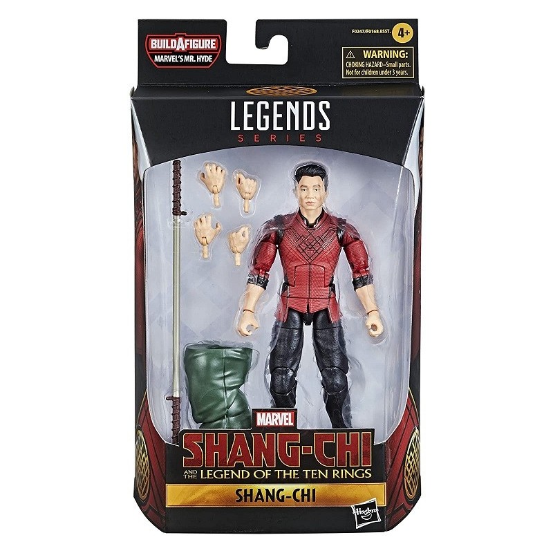 SHANG CHI Figura de acción Coleccionable 15 cm Leyenda de los Diez Anillos de Hasbro Marvel Legends Series Edad +4 años F0247 