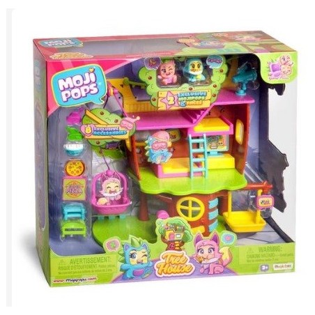 Mojipops S - Playset Tree House Casa del árbol  Pmpsp112In20 Magic Box