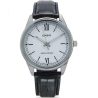 Reloj casio mujer LTP-V005L-7B B con correa piel negra esfera plateada