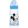 Biberón 360ML Mickey baby paint pot  Cuello ancho. 360ML Tetina silicona 3 posiciones libres de BPA