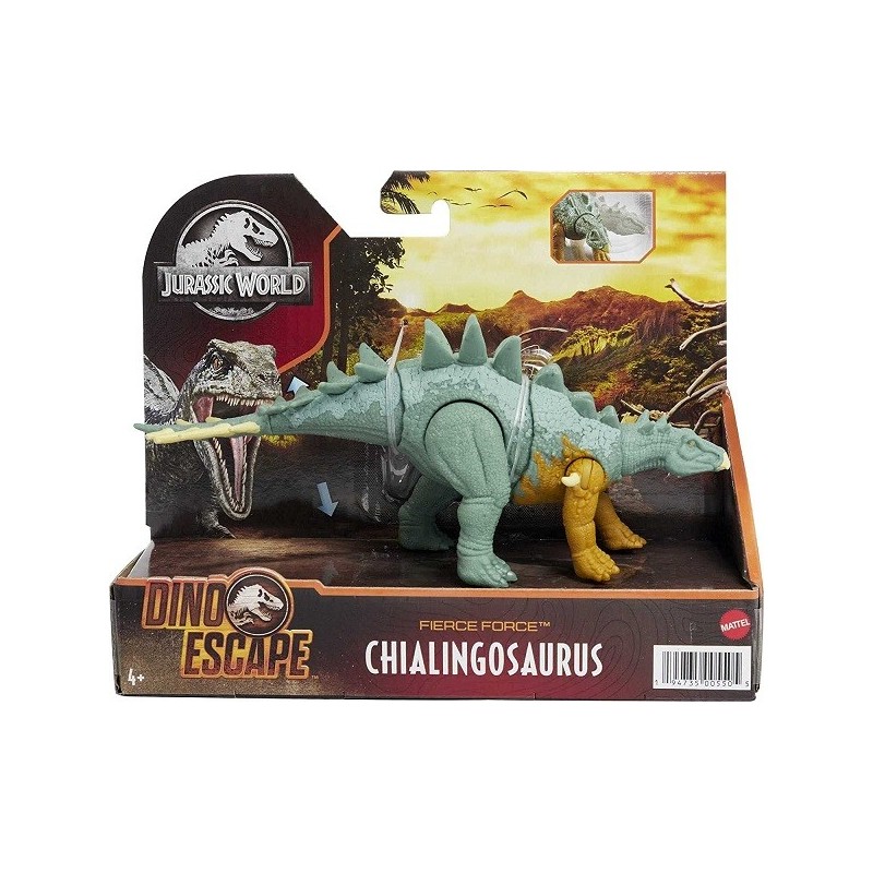 Jurassic World Fuerza Feroz Chialingosaurus Dino Escape Dinosaurio articulado Mattel HBY69