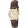 Reloj Casio señora LTP-V006GL-9B correa marrón armi dorado con calendario
