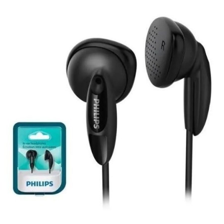 Philips Audio SHE1350/00 Auriculares intrauditivos negro 1 metro de cable, clavija 3.5mm