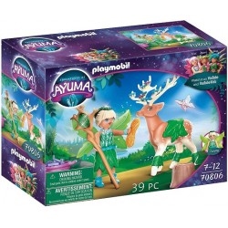 Playmobil Adventures of Ayuma 70806 Forest Fairy con Animal del Alma