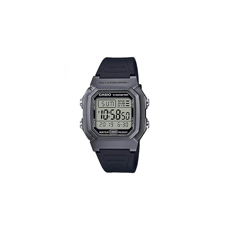 Reloj de Pulsera CASIO W-800HM-7AV Digital para Hombre Color Negro