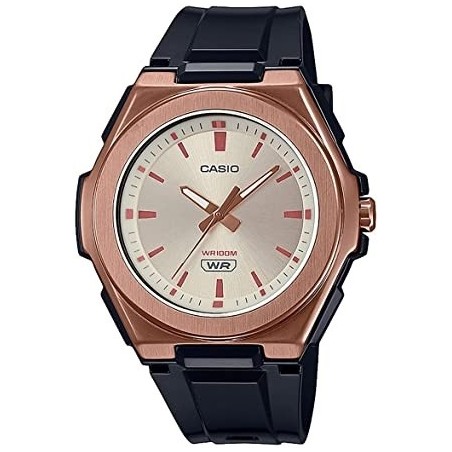 Reloj Casio mujer Analógico LWA-300HRG-5E correa caucho negra