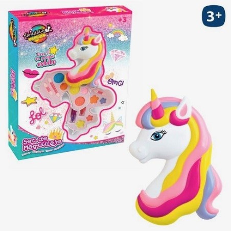 Set de maquillaje unicornio 26x5,50x33cm edad + 3 años
