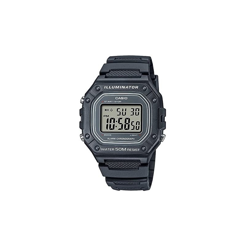 Reloj Casio caballero W-218H-8BV esfera negra correa negra - comprar tienda relojes casio original Reloj Casio caballero W-218H-8BV esfera negra correa negra - comprar tienda relojes casio original