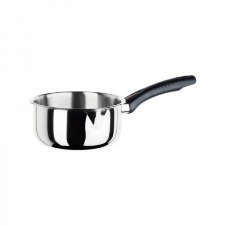 Cazo Con Vertedor Inoxidable 14 Cm